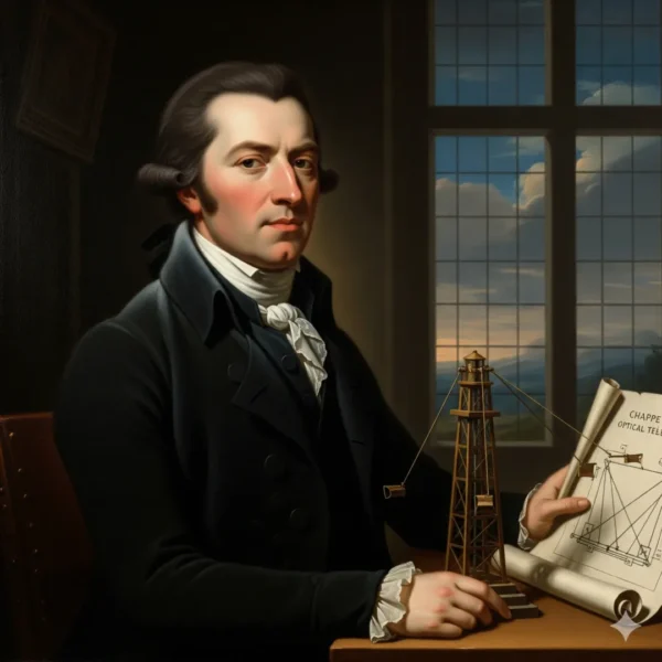 The Inventor of the Telegraph, Claude Chappe