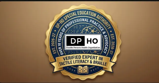DP-HO Verified Expert Badge for Special Education and Braille Literacy
