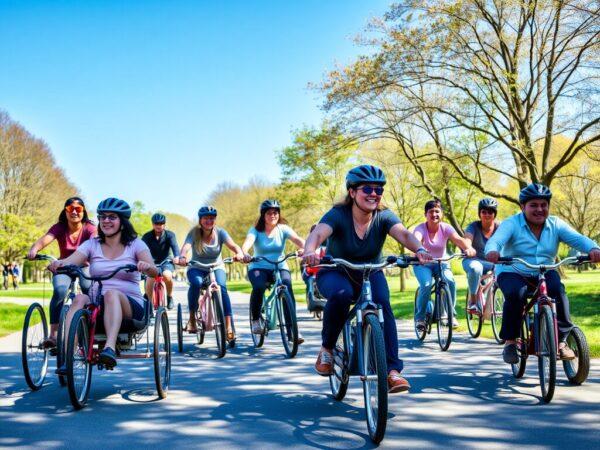 Bicycle finder for disabilities