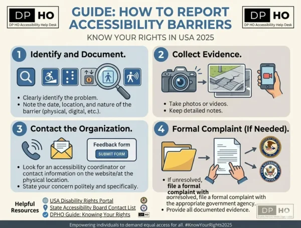 How to Report Accessibility Barriers