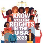 Know your rights in USA, 2025.