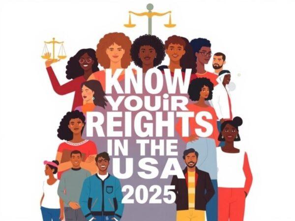 Know your rights in USA, 2025.