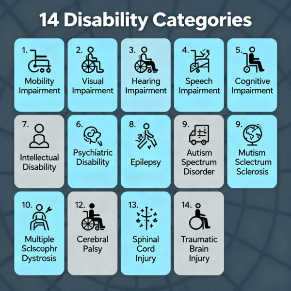 14 Disability Categories